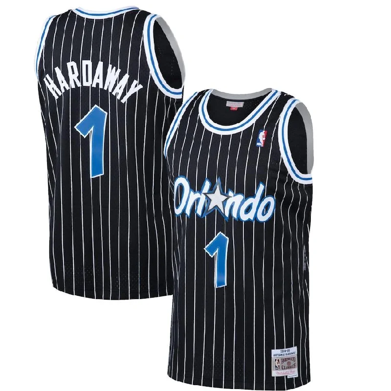 Soccer jersey with moisture management for athletes-Basketball jersey with moisture management for athletes-Penny Hardaway Orlando Magic Jersey