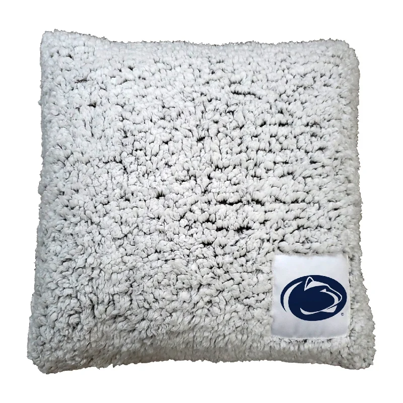 Team home textiles with soft, luxurious fabric-Penn State Frosty Throw Pillow