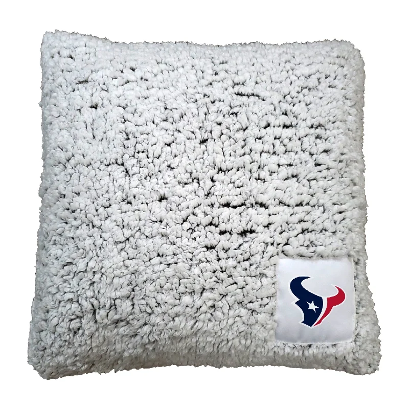 Personalized team blankets with vibrant colors-Houston Texans Frosty Throw Pillow