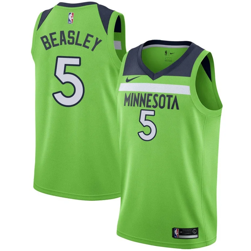 Soccer jersey with player name and number personalization-Basketball jersey with player name and number personalization-Malik Beasley Minnesota Timberwolves Jersey