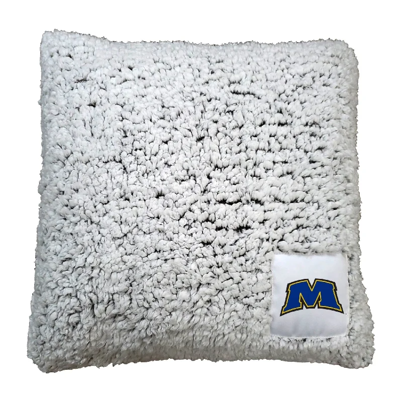 Team home textiles for home sports-themed gifts-Morehead State Frosty Throw Pillow