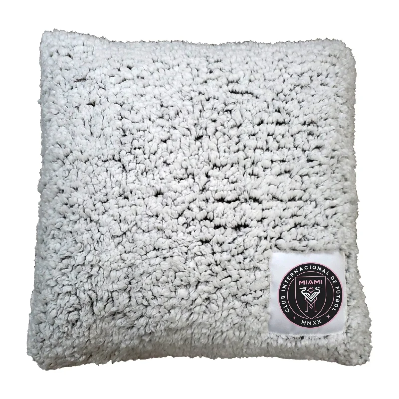 Team home textiles for stylish sports home décor-Inter Miami Frosty Pillow