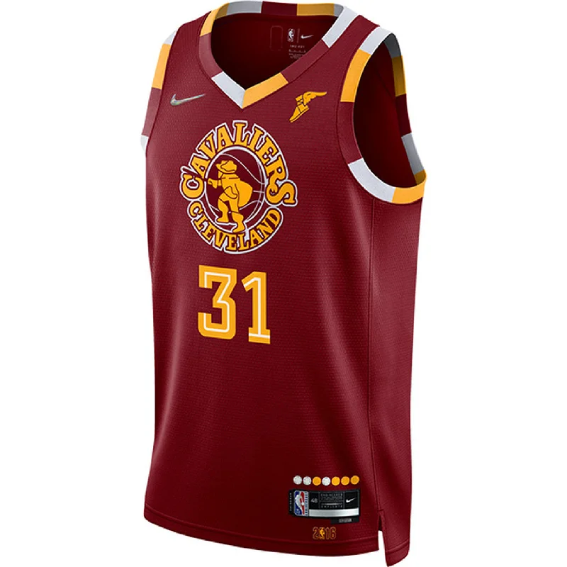 Personalized soccer jersey with player names and designs-Personalized basketball jersey with player names and designs-Jarrett Allen Cleveland Cavaliers Jersey