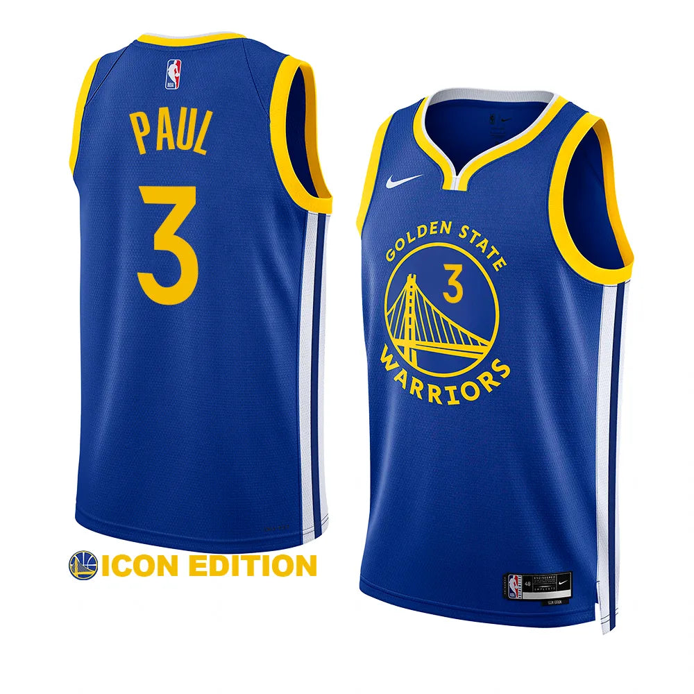 Soccer jersey with stylish details for fans-Basketball jersey with stylish details for fans-Chris Paul Golden State Warriors Jersey