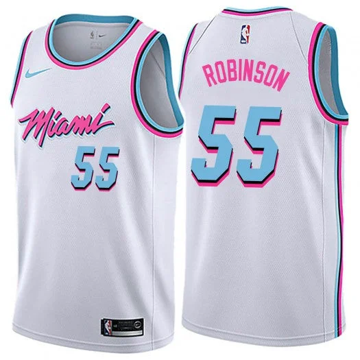 Soccer jersey with player names and numbers-Basketball jerseys with player names and numbers-Duncan Robinson Miami Heat Jersey