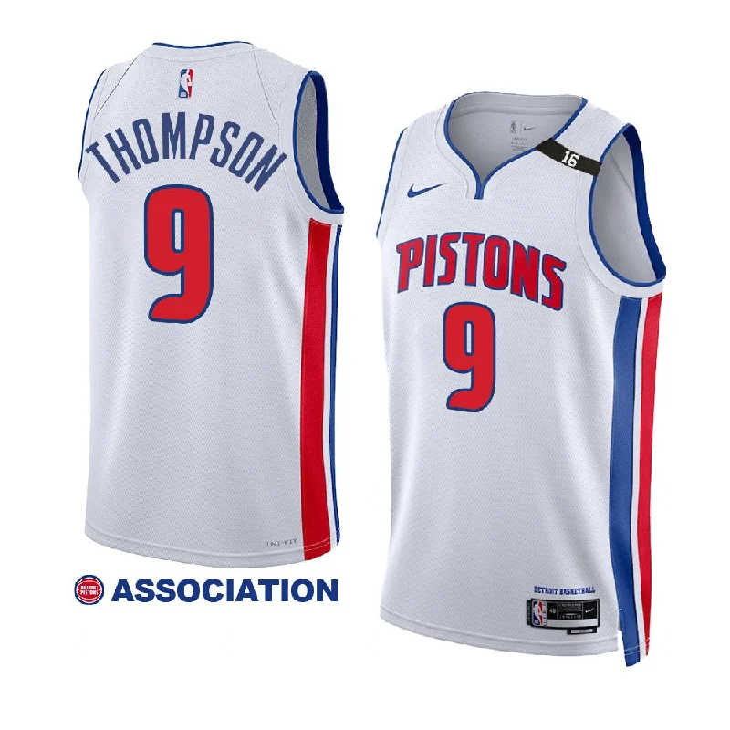 Soccer jersey with advanced fabric technology-Basketball jersey with advanced fabric technology-Ausar Thompson Detroit Pistons Jersey