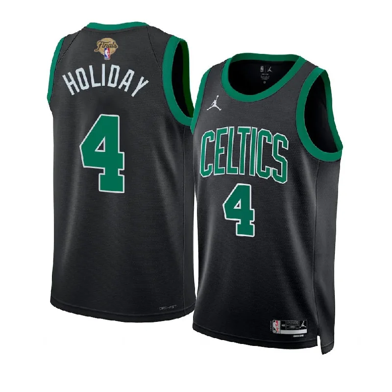 Soccer jersey with vibrant designs for energetic players-Basketball jersey with vibrant designs for energetic players-Jrue Holiday Boston Celtics NBA Finals 2024 Jersey