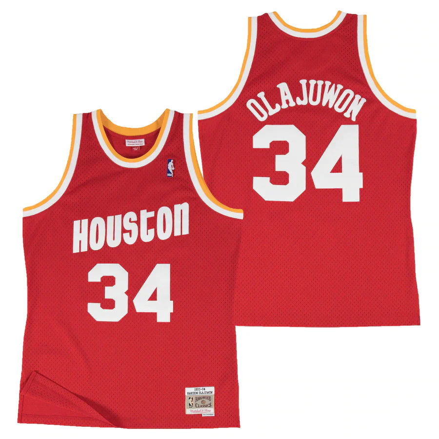 Custom soccer jersey for both players and fans-Custom basketball jersey for both players and fans-Hakeem Olajuwon Houston Rockets Jersey