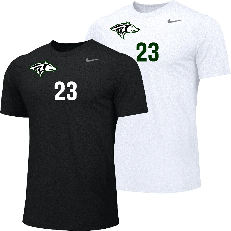 Personalized soccer jersey with player names and designs-North Marion HS Dri-FIT SS [Men's]