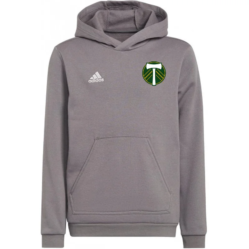 Soccer jersey with custom team branding-Timbers Disco Jr Hooded Sweatshirt [Youth]