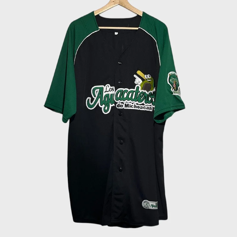 Custom baseball jersey for corporate giveaways-Aguacateros De Michoacan Baseball Jersey 2XL