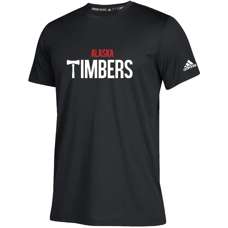 Custom soccer jersey with high-performance fabric-Alaska Timbers Clima Tech Fan Tee [Men's]