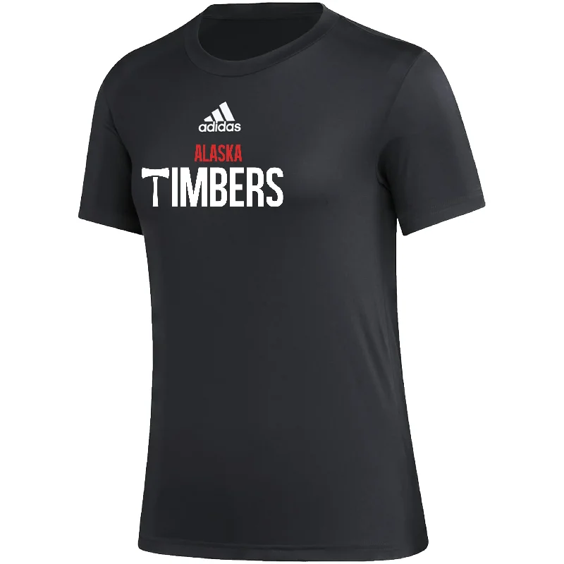 Soccer jersey with modern cut and fit-Alaska Timbers 'Pregame' Fan Tee [Women's]